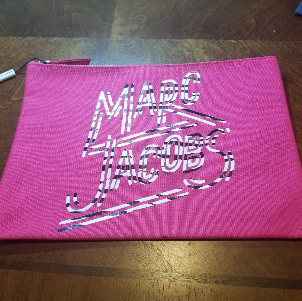 Marc Jacob's pink clutch NWT